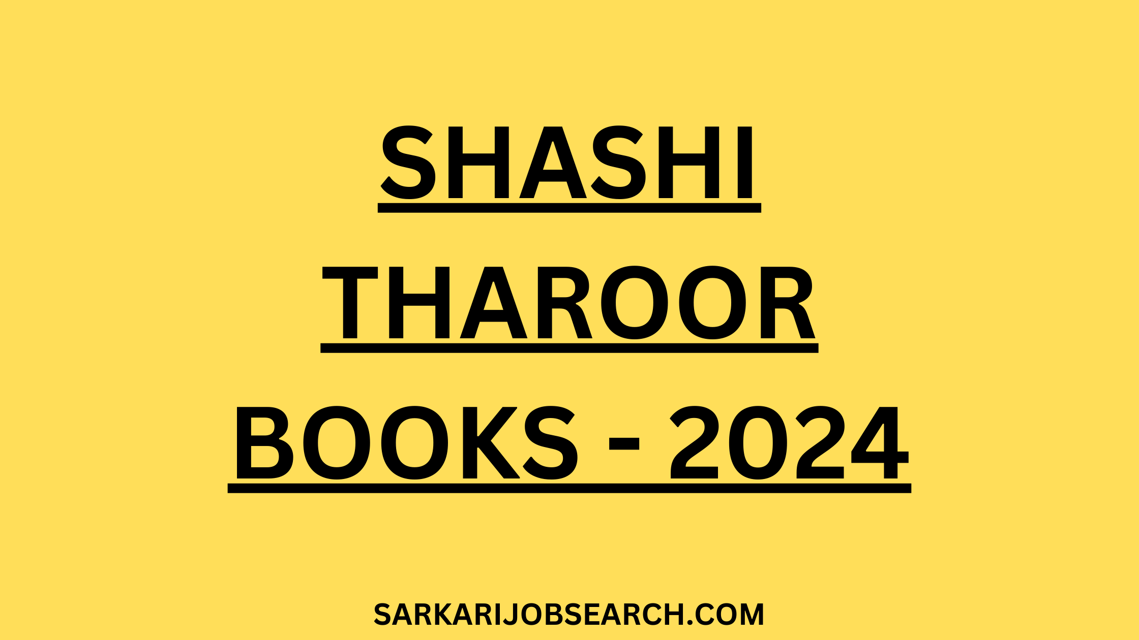 Top 8 Shashi Tharoor Books | 2024